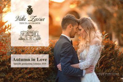 Autumn in love: sposarsi in autunno a Villa Zaira